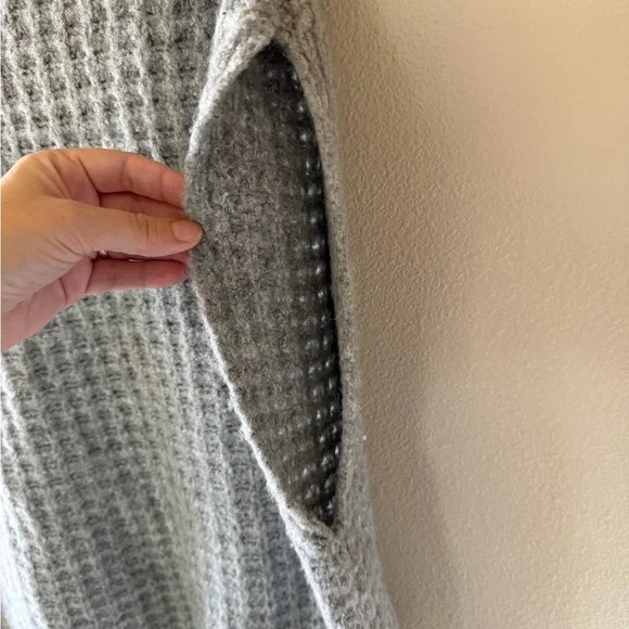 Anthropologie Gray Cowl Neck Sweater - Picture 8 of 9